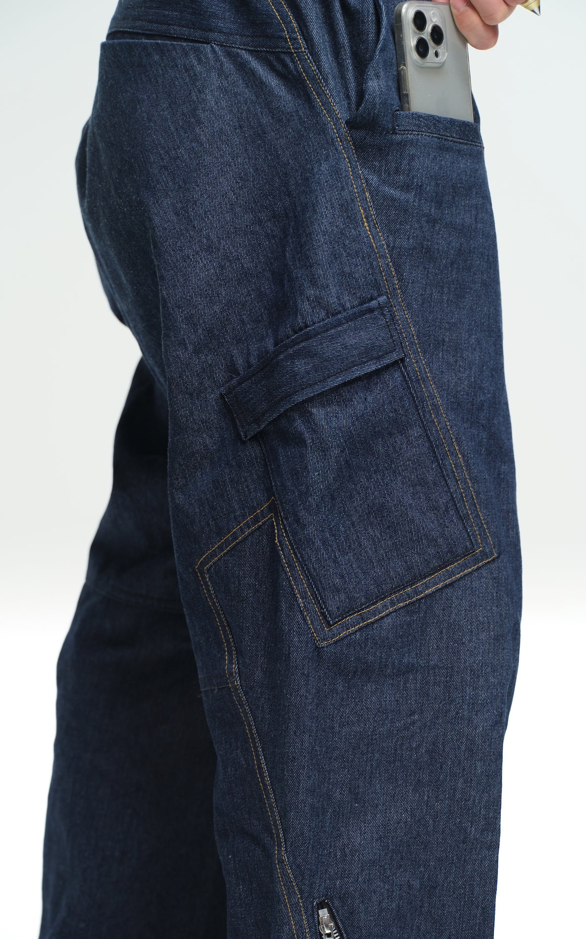 1. "THUNDEROUS" Denim Pants