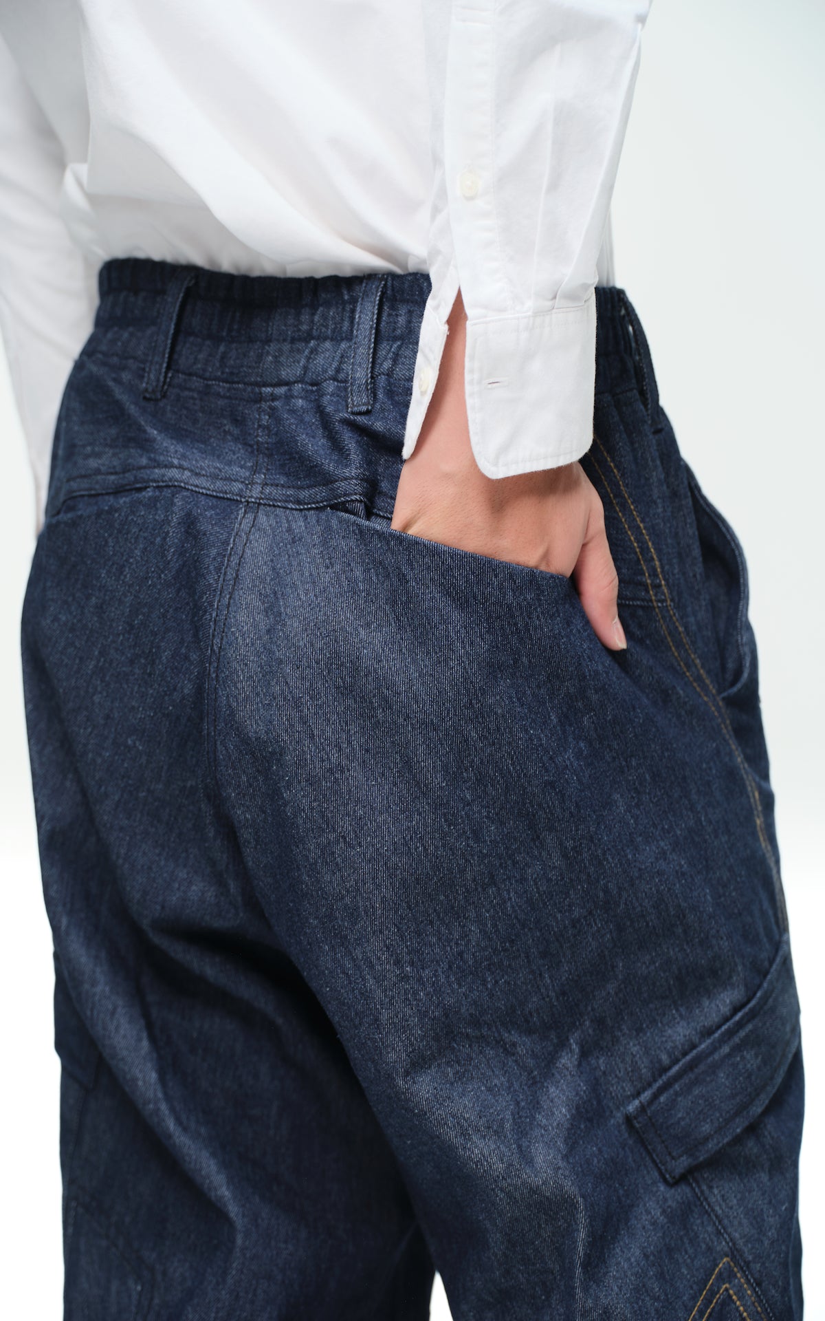 1. "THUNDEROUS" Denim Pants