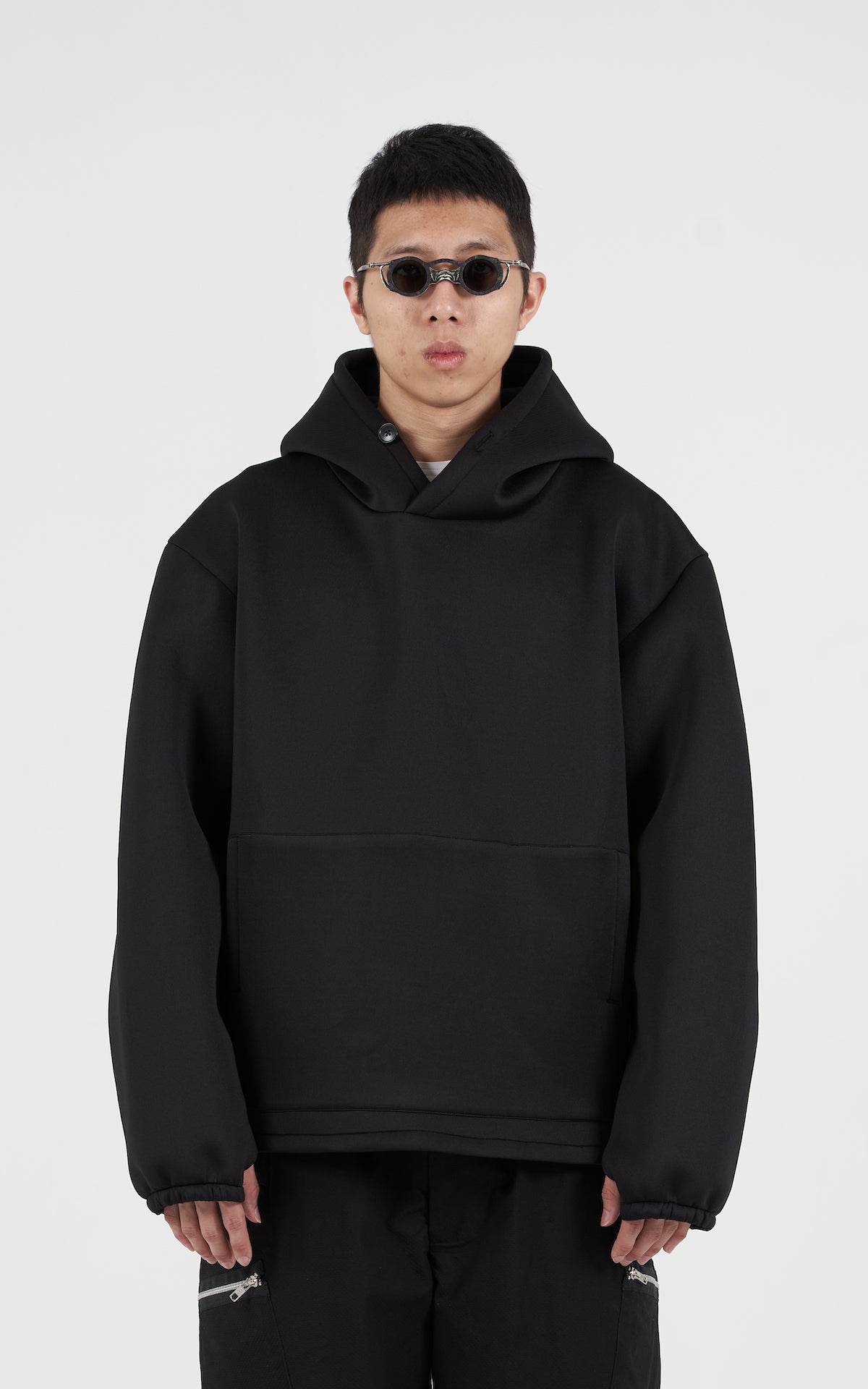 1. "APEX" Double-Hooded Hoodie