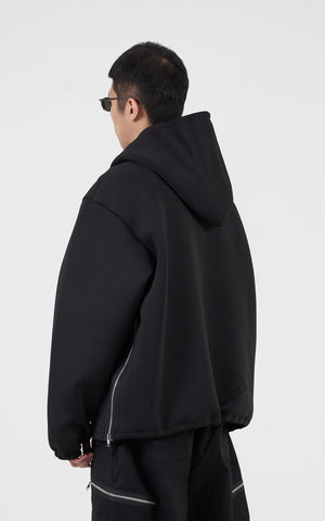 1. "APEX" Double-Hooded Hoodie