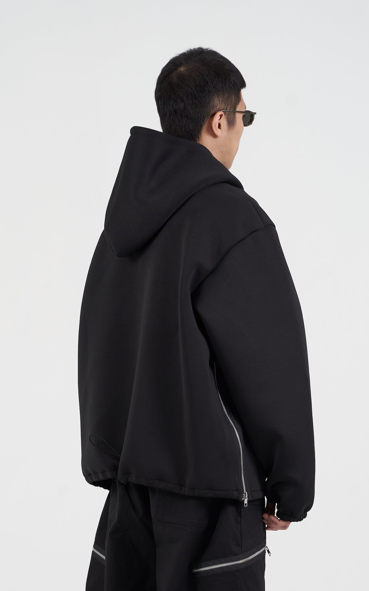 1. "APEX" Double-Hooded Hoodie