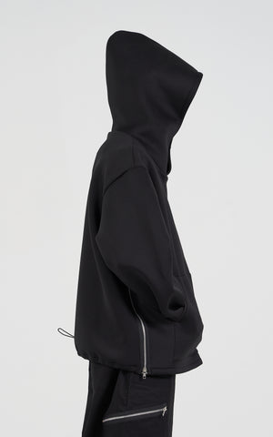 1. "APEX" Double-Hooded Hoodie