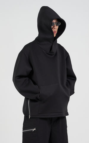 1. "APEX" Double-Hooded Hoodie