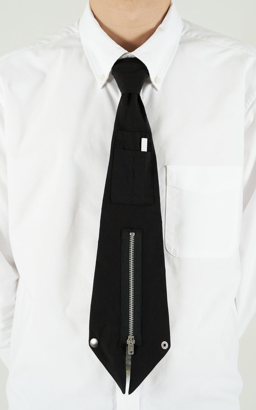 1. "SCOUTING" High Density Cotton Zipper Tie