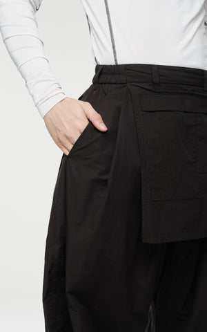 1. "YESCHEF" Cropped Wide Skirt Pants