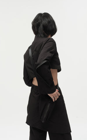 1. "REI" 3L Waterproof Cropped Jacket with Removable Bag