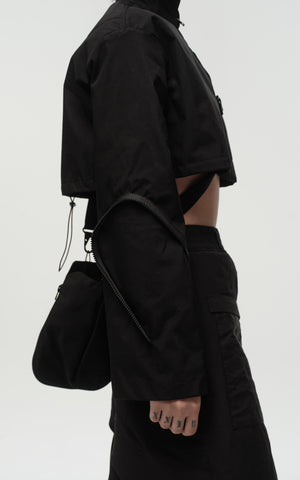 1. "REI" 3L Waterproof Cropped Jacket with Removable Bag