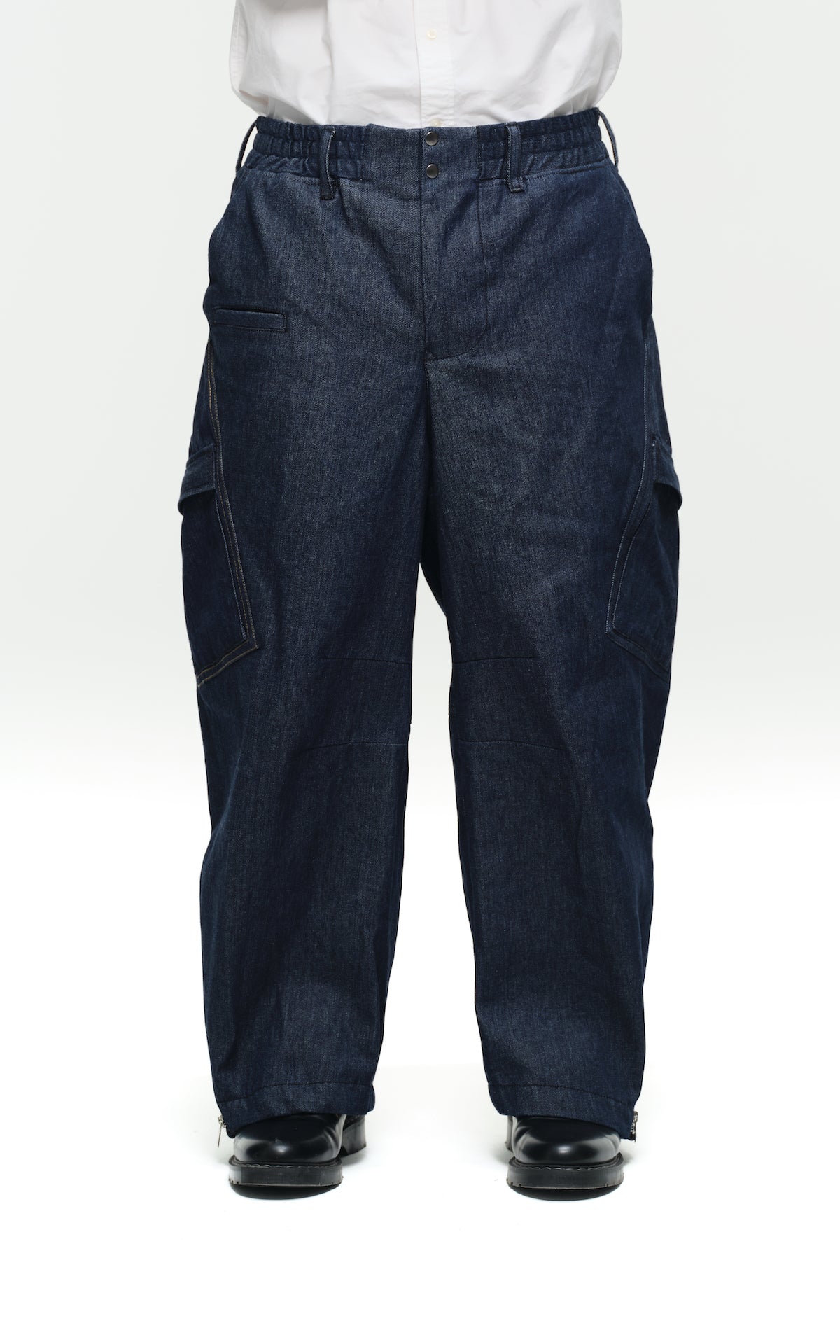 1. "THUNDEROUS" Denim Pants