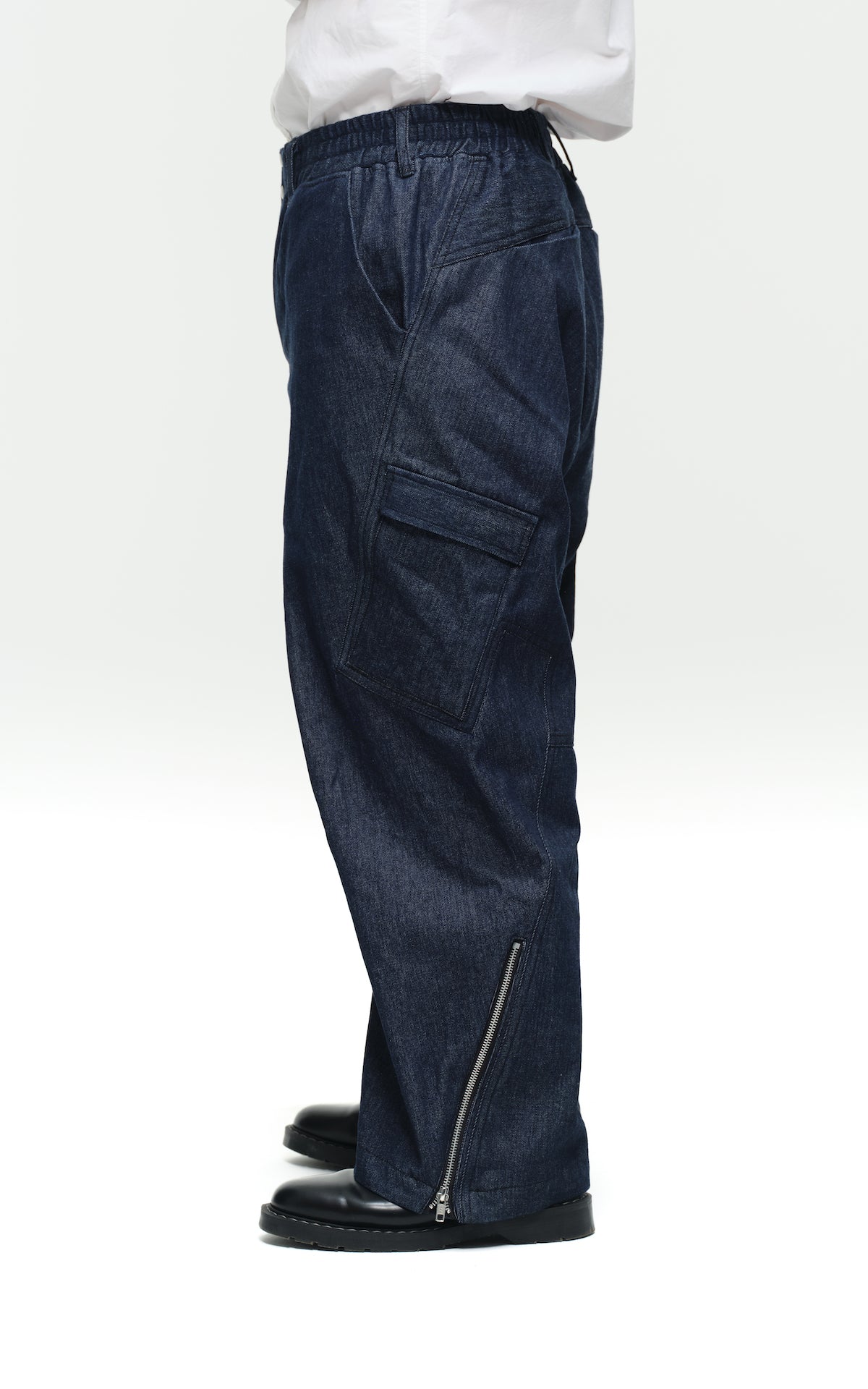 1. "THUNDEROUS" Denim Pants