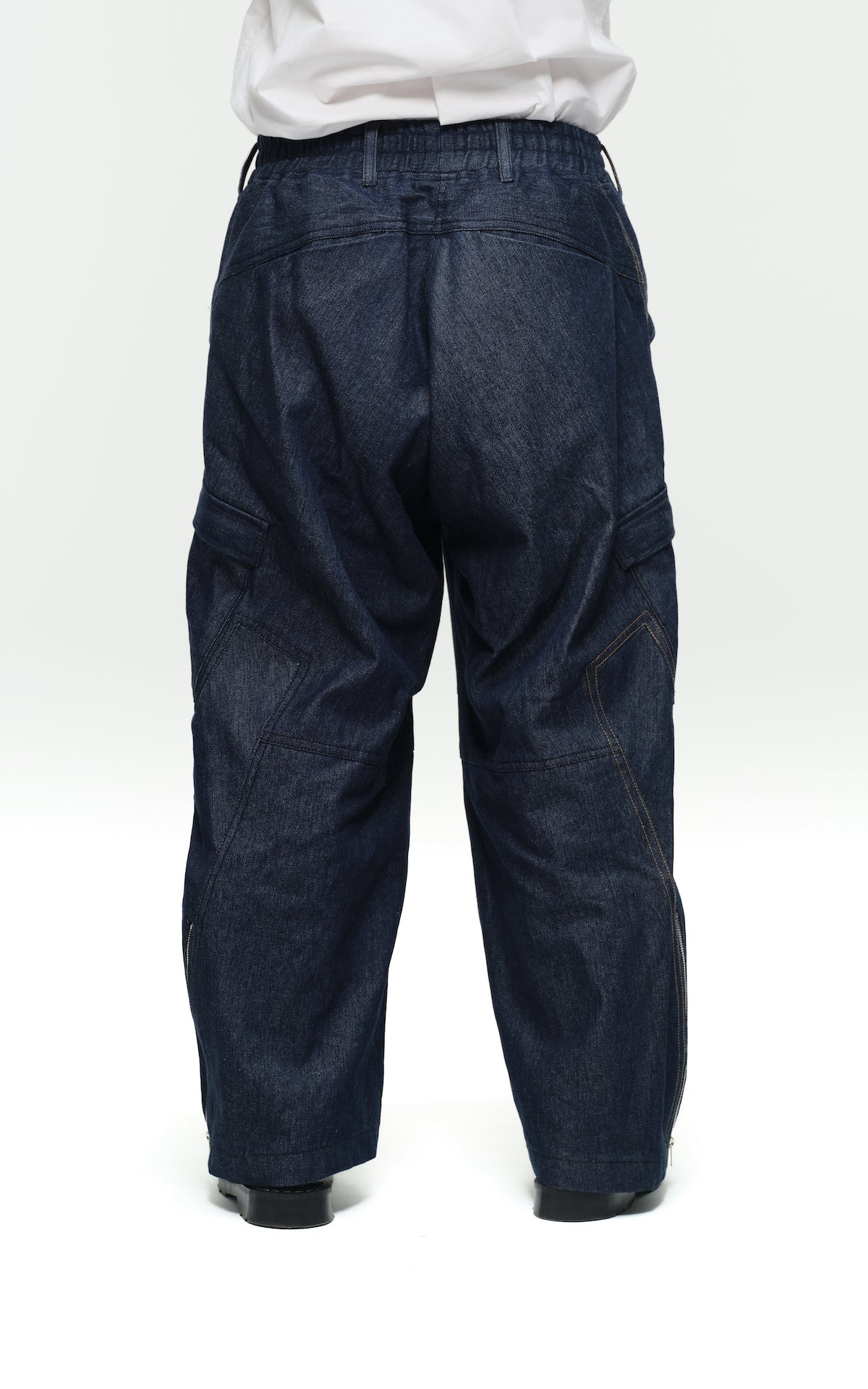1. "THUNDEROUS" Denim Pants