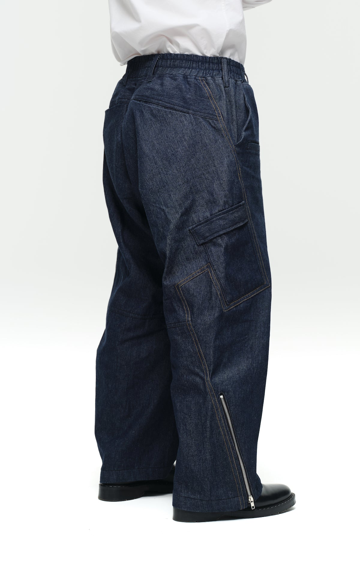 1. "THUNDEROUS" Denim Pants