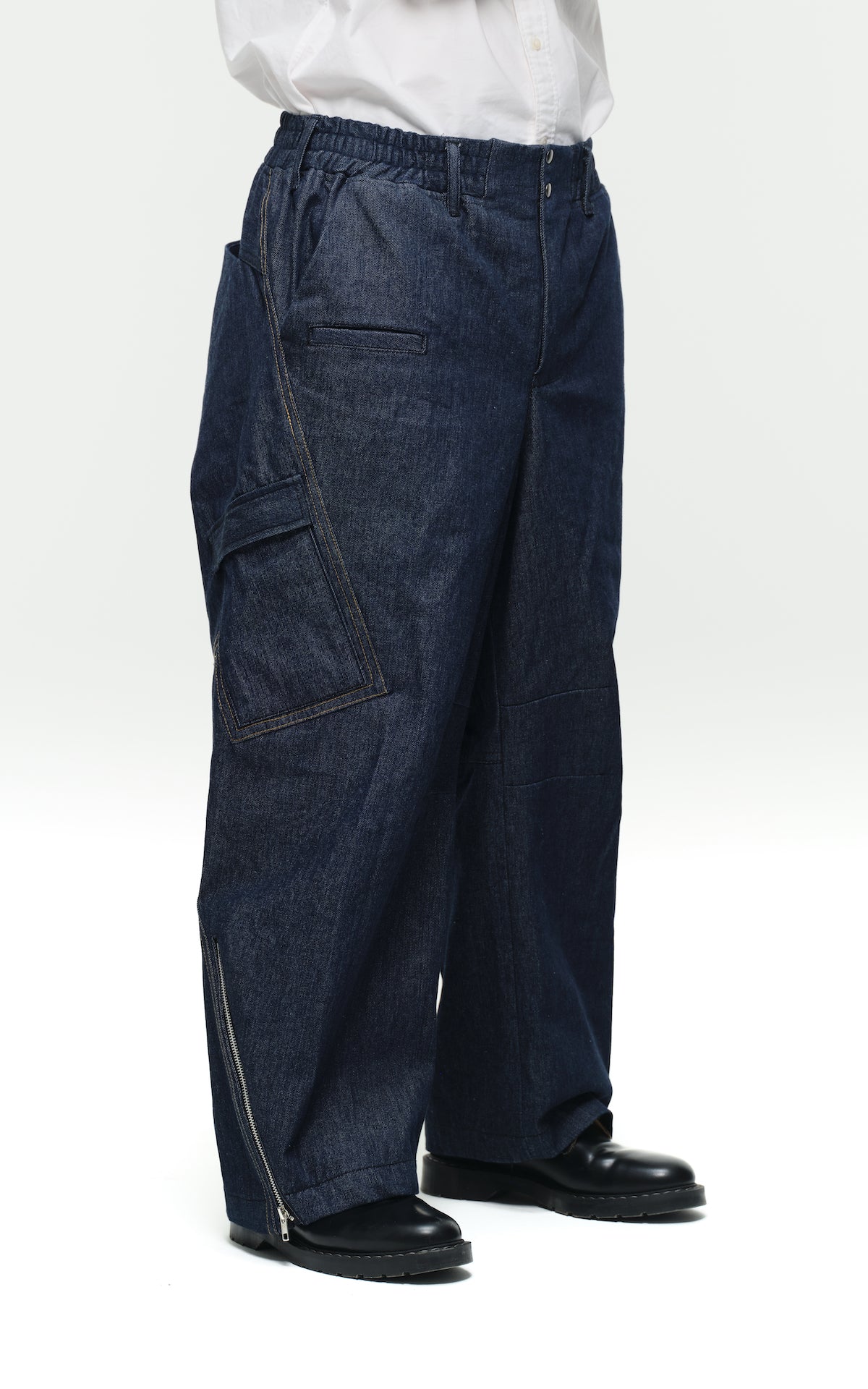 1. "THUNDEROUS" Denim Pants