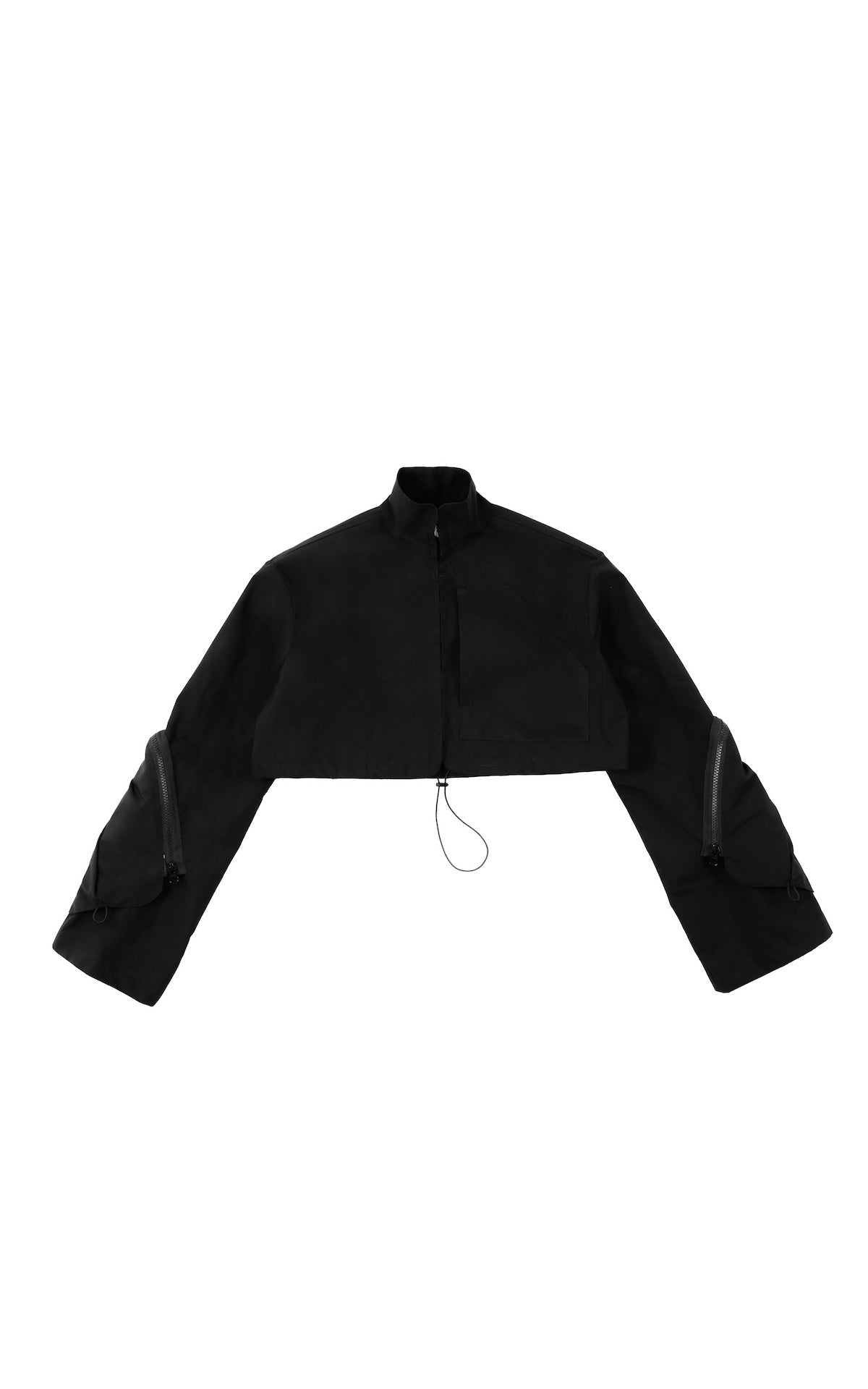 1. "REI" 3L Waterproof Cropped Jacket with Removable Bag