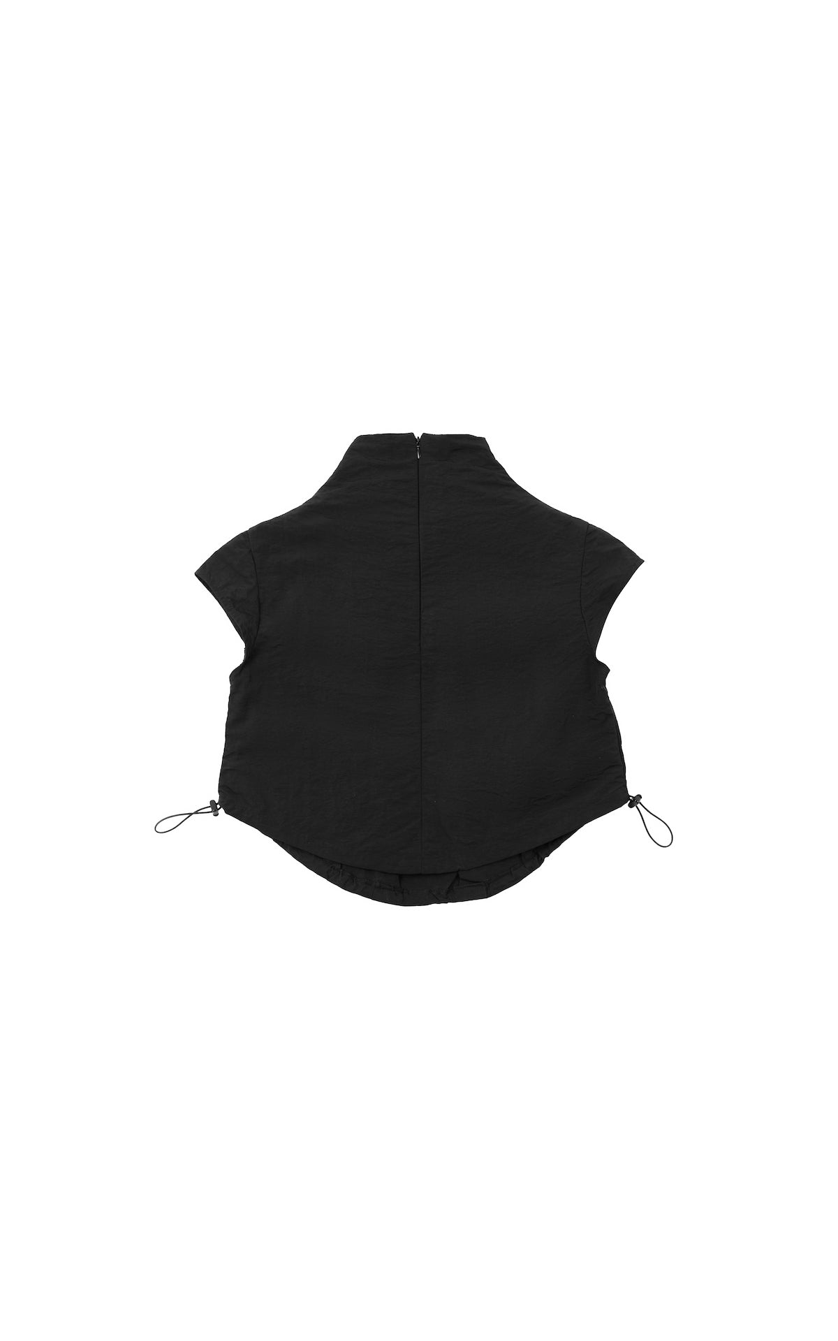 1. "PETALS" Wind/Oil/Water Proof Crop Top - Black