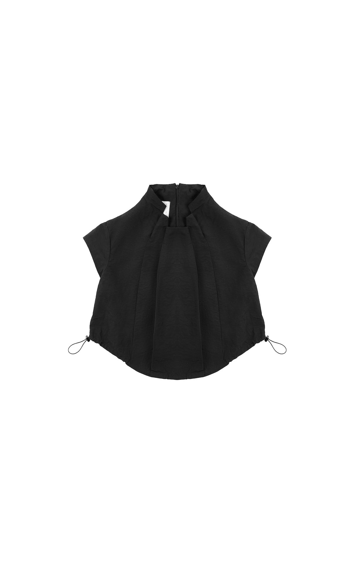 1. "PETALS" Wind/Oil/Water Proof Crop Top - Black