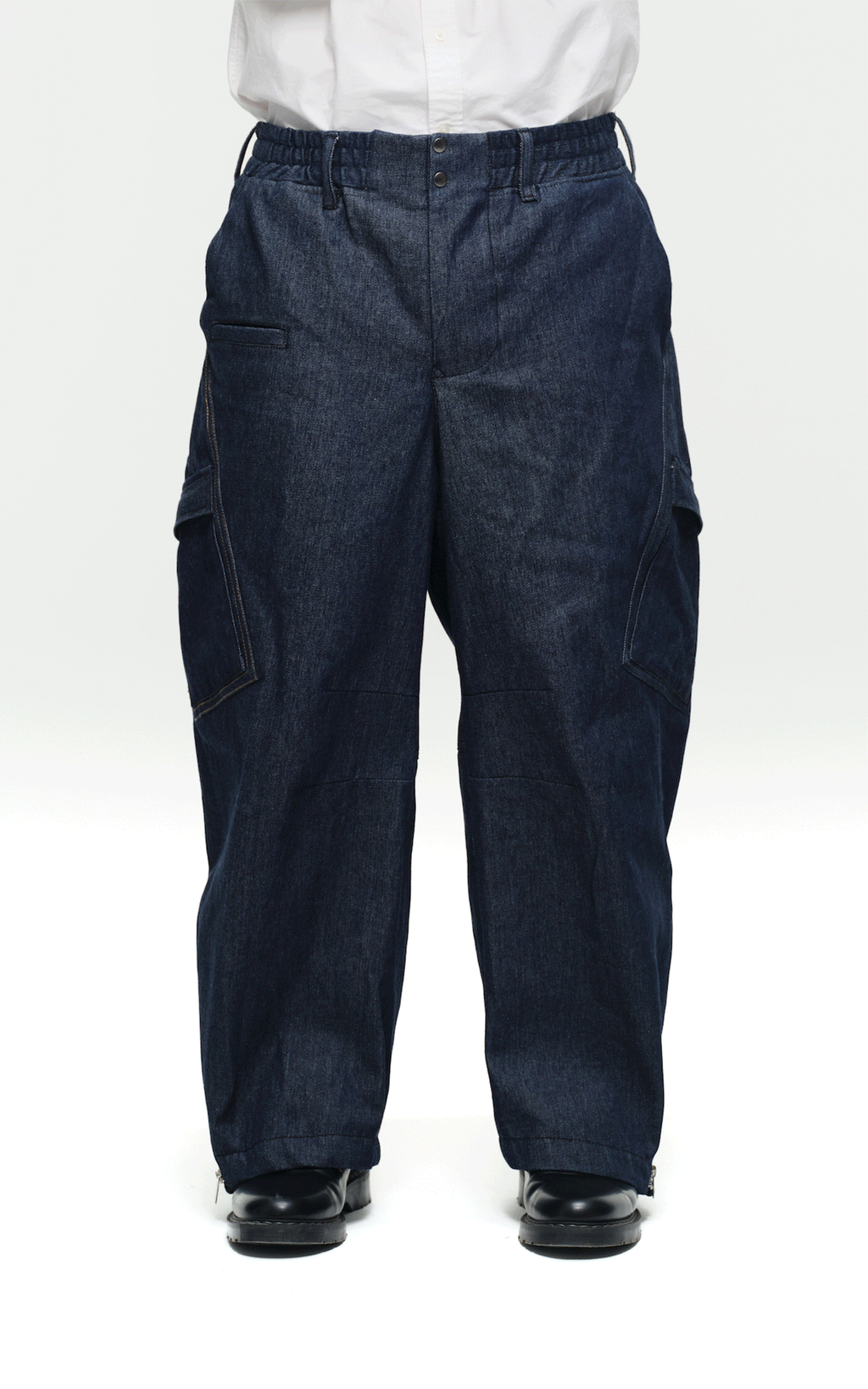 1. "THUNDEROUS" Denim Pants