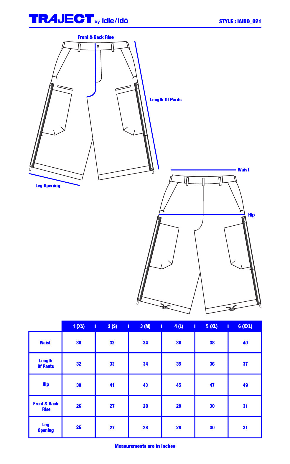 1. "IAIDŌ" Hakama Cargo Pants