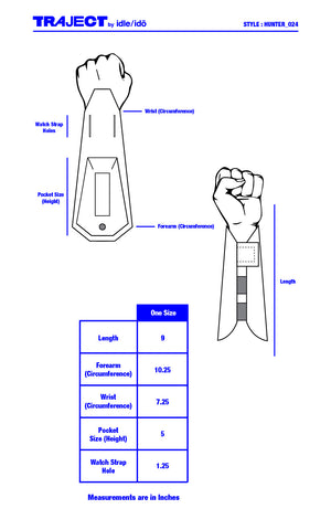 1. "HUNTER" 3L Waterproof Gauntlet (LEFT-HAND)