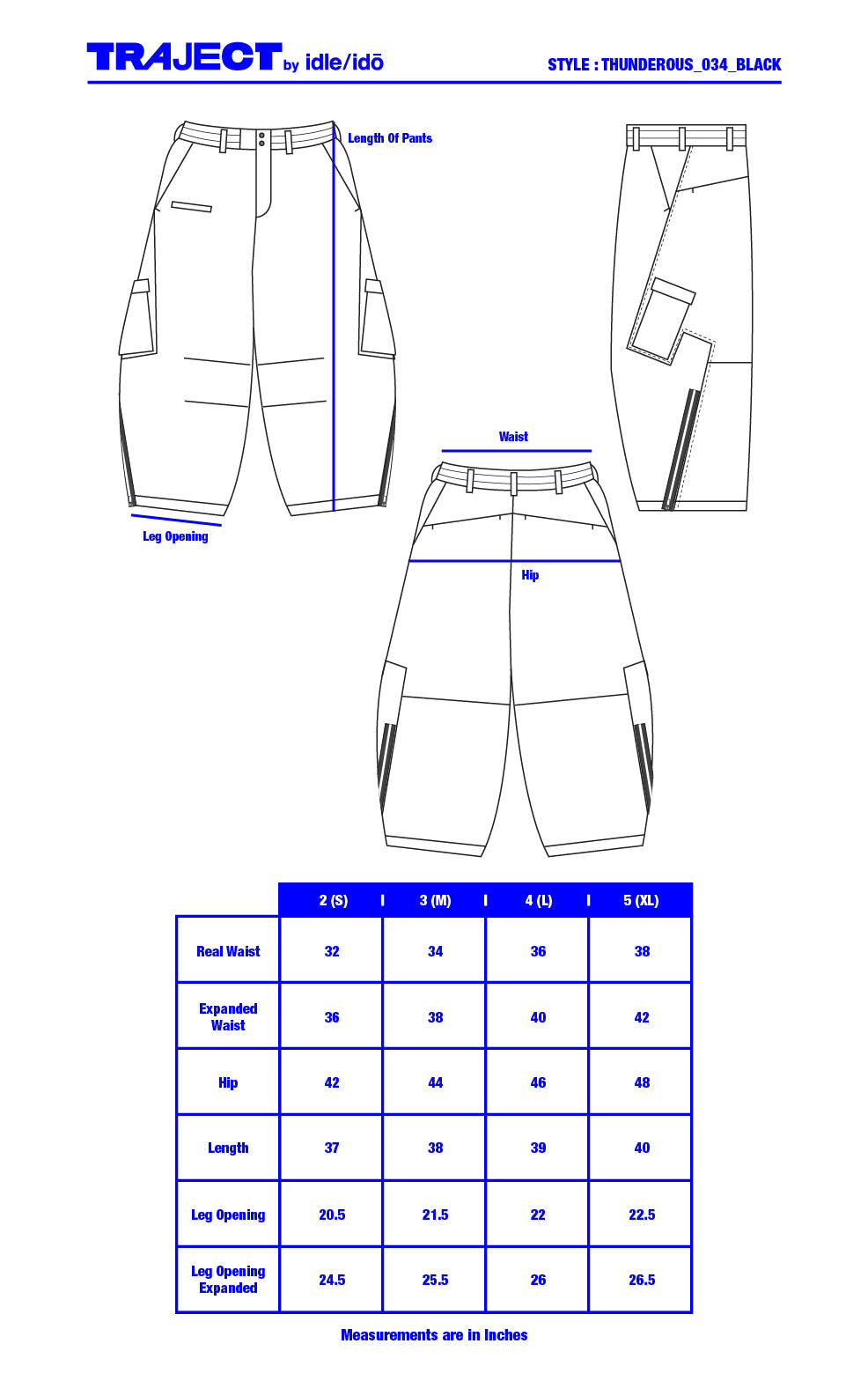 1. "THUNDEROUS" High Density Cotton Pants