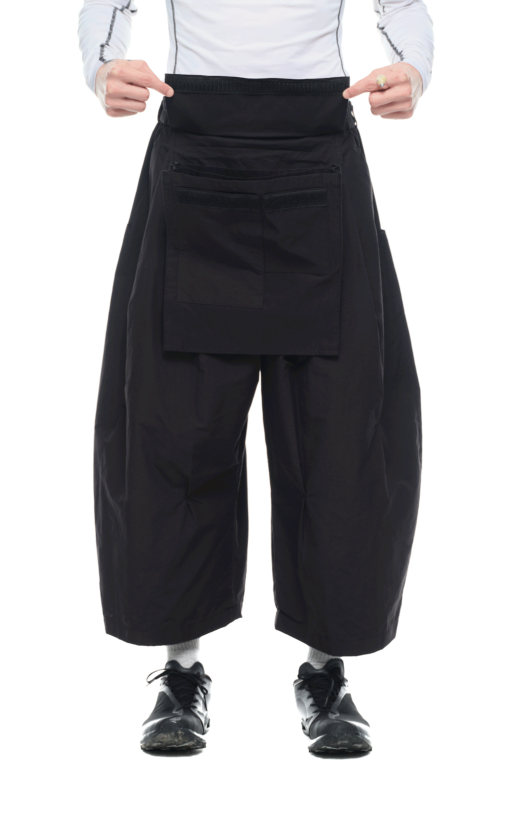 1. "YESCHEF2.0" Folder_System Cropped Wide Skirt Pants
