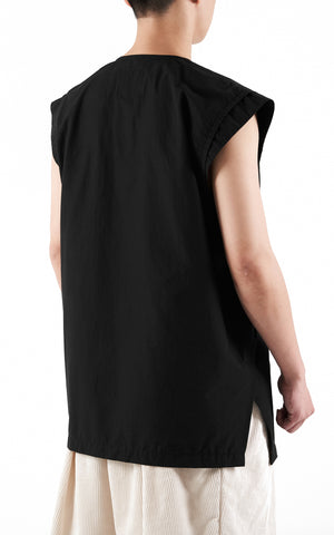 1. "FRONTIER" Sleeveless Muscle Shirt