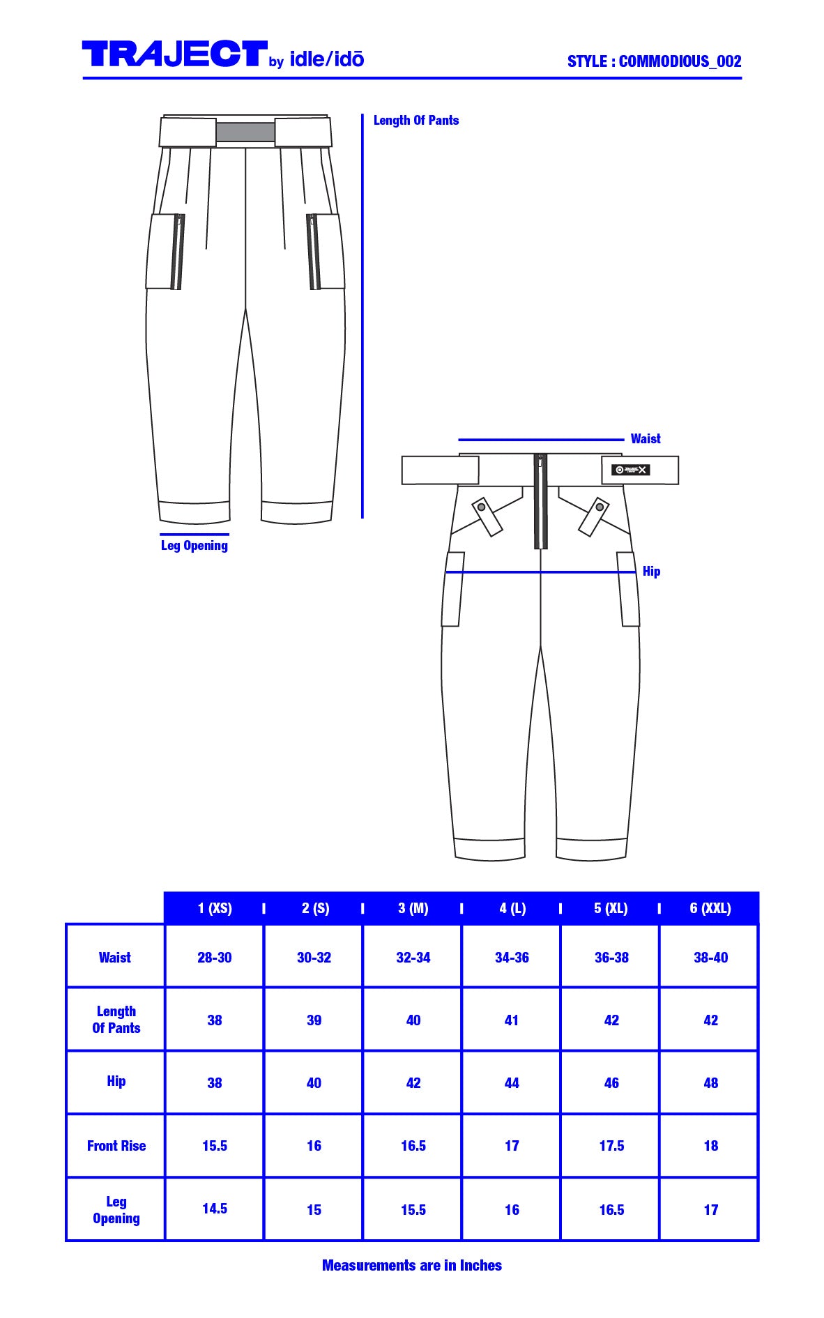 1. COMMODIOUS 4-Way Stretch Pants – idle/idō