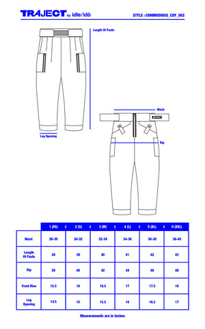 1. "COMMODIOUS" Corduroy Grey Pants