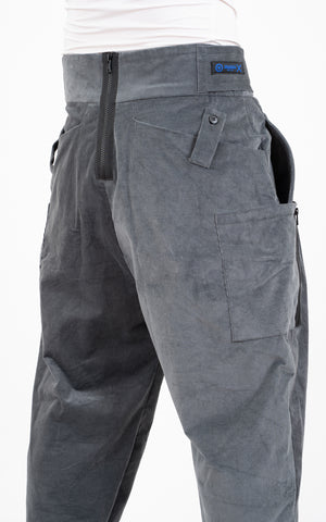 1. "COMMODIOUS" Corduroy Grey Pants