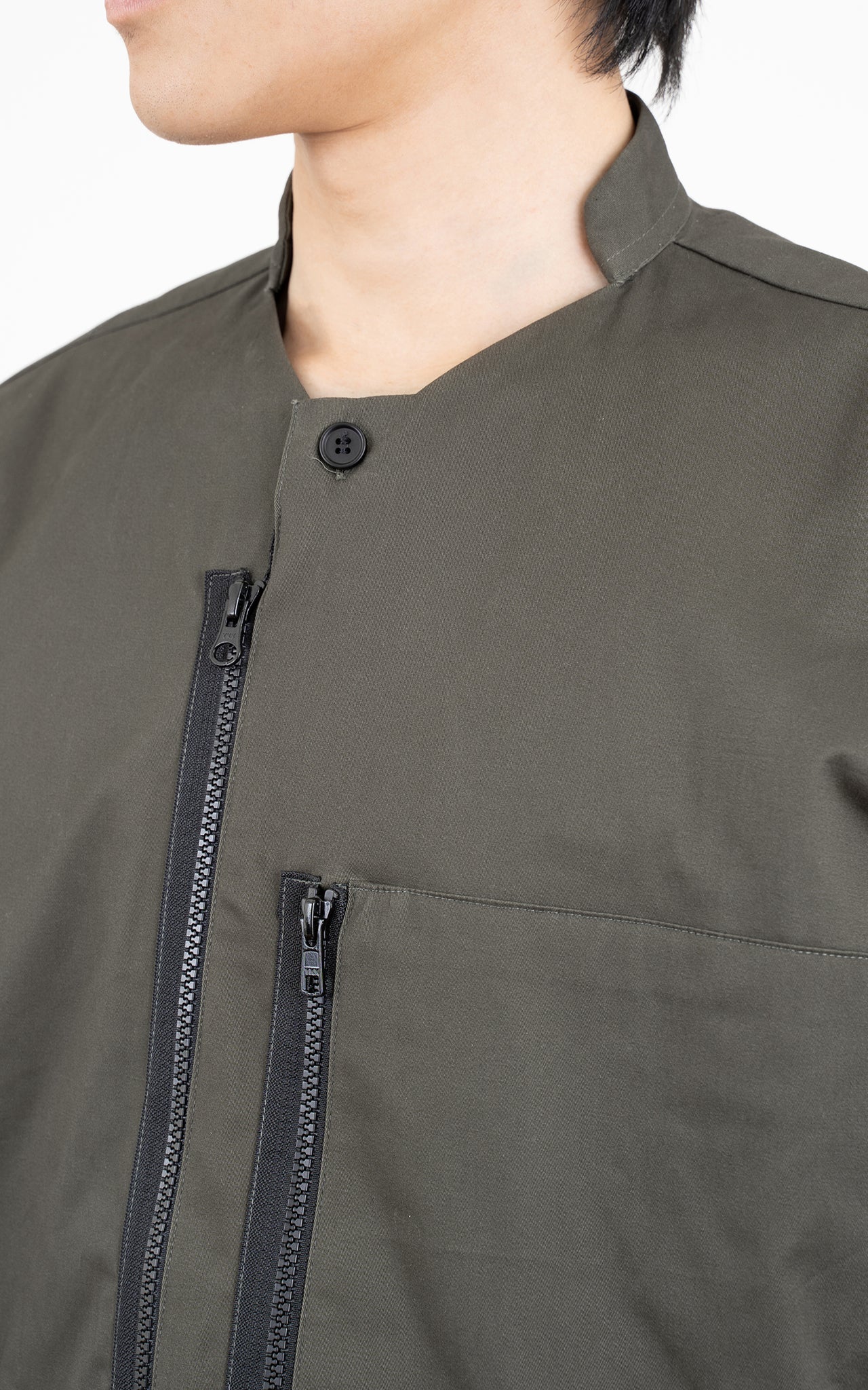 1. "DUAL" Carbon-Green HD Cotton Shirt