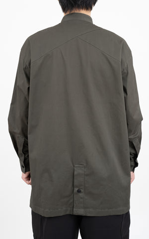 1. "DUAL" Carbon-Green HD Cotton Shirt