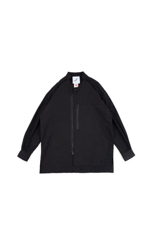 1. "DUAL" Black HD-Cotton Mix Shirt