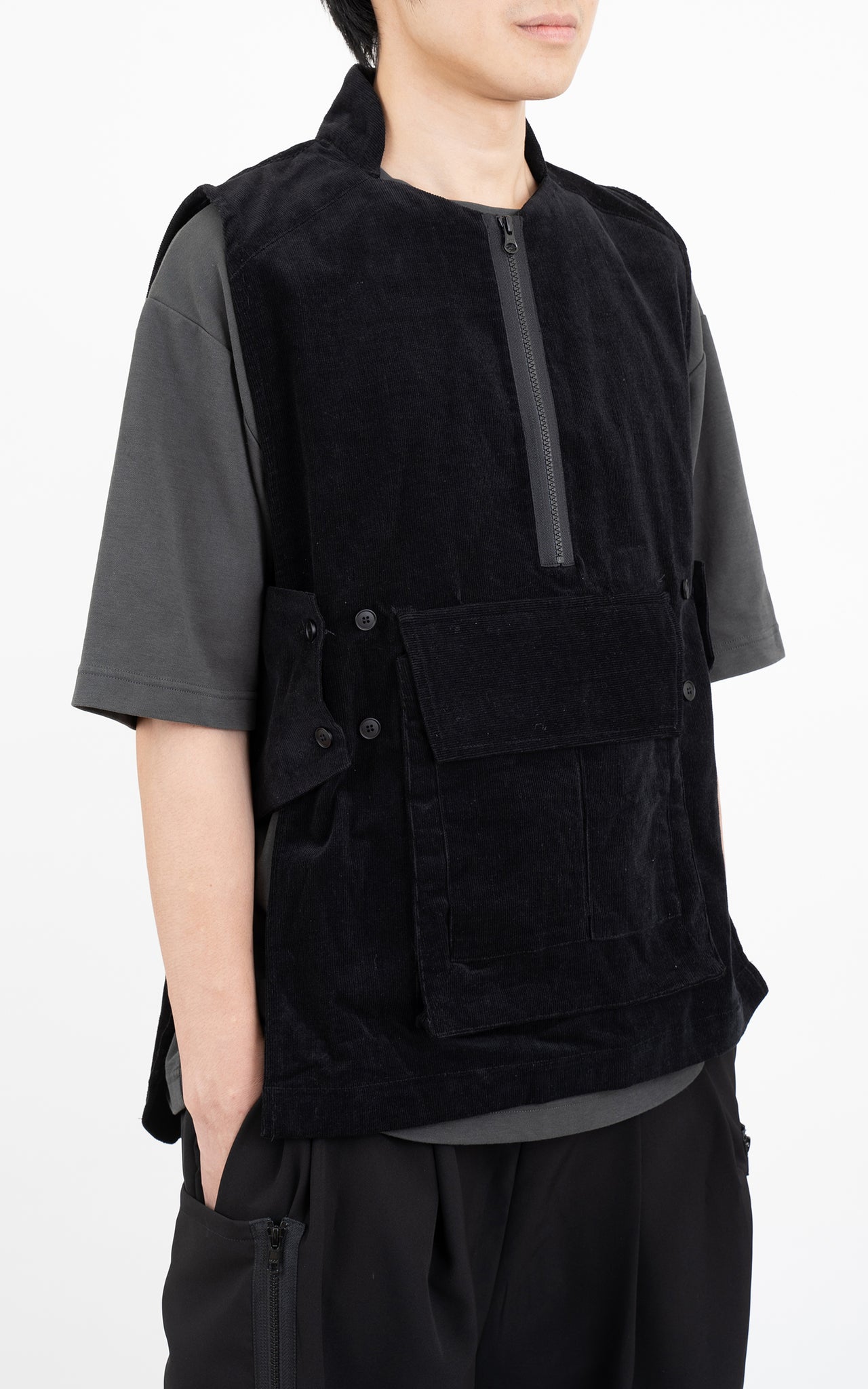 1. "PRAETOR" Corduroy Vest