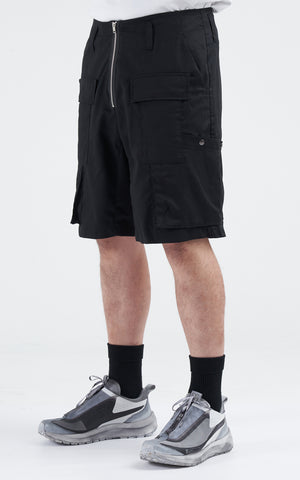 1. "PARELLEL" Cargo Shorts - BLACK