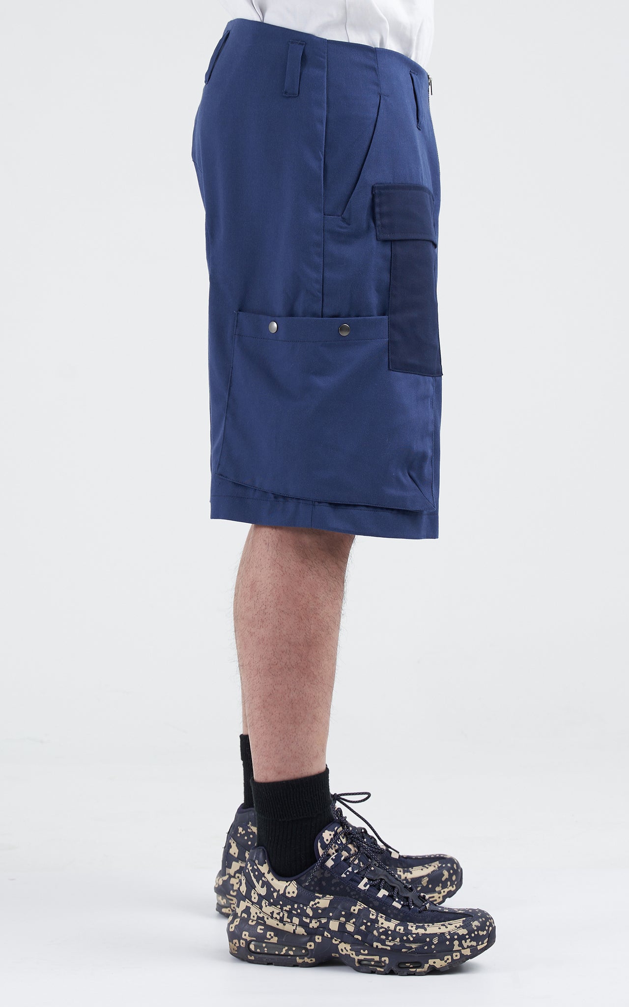 1. "PARELLEL" Cargo Shorts - BLUE