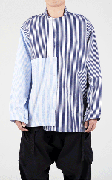 [PERSTEP]★韓国人気★SEERSUCKER LOOSE FIT CHECK HALF SHIRT Short Sleeve Seersucker Shirts | Gap Factory