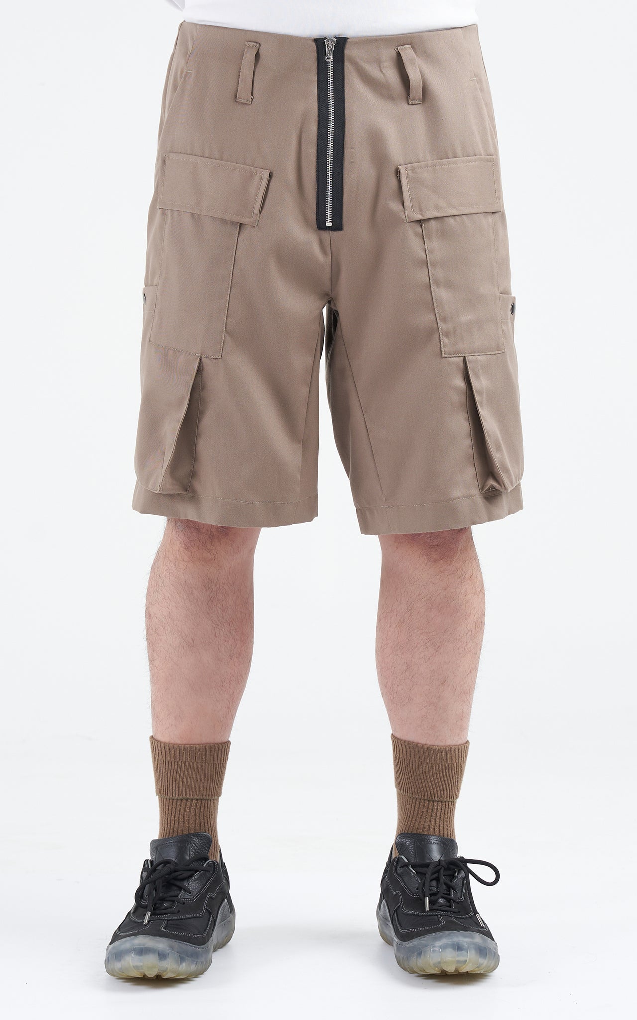 1. "PARELLEL" Cargo Shorts - KHAKI