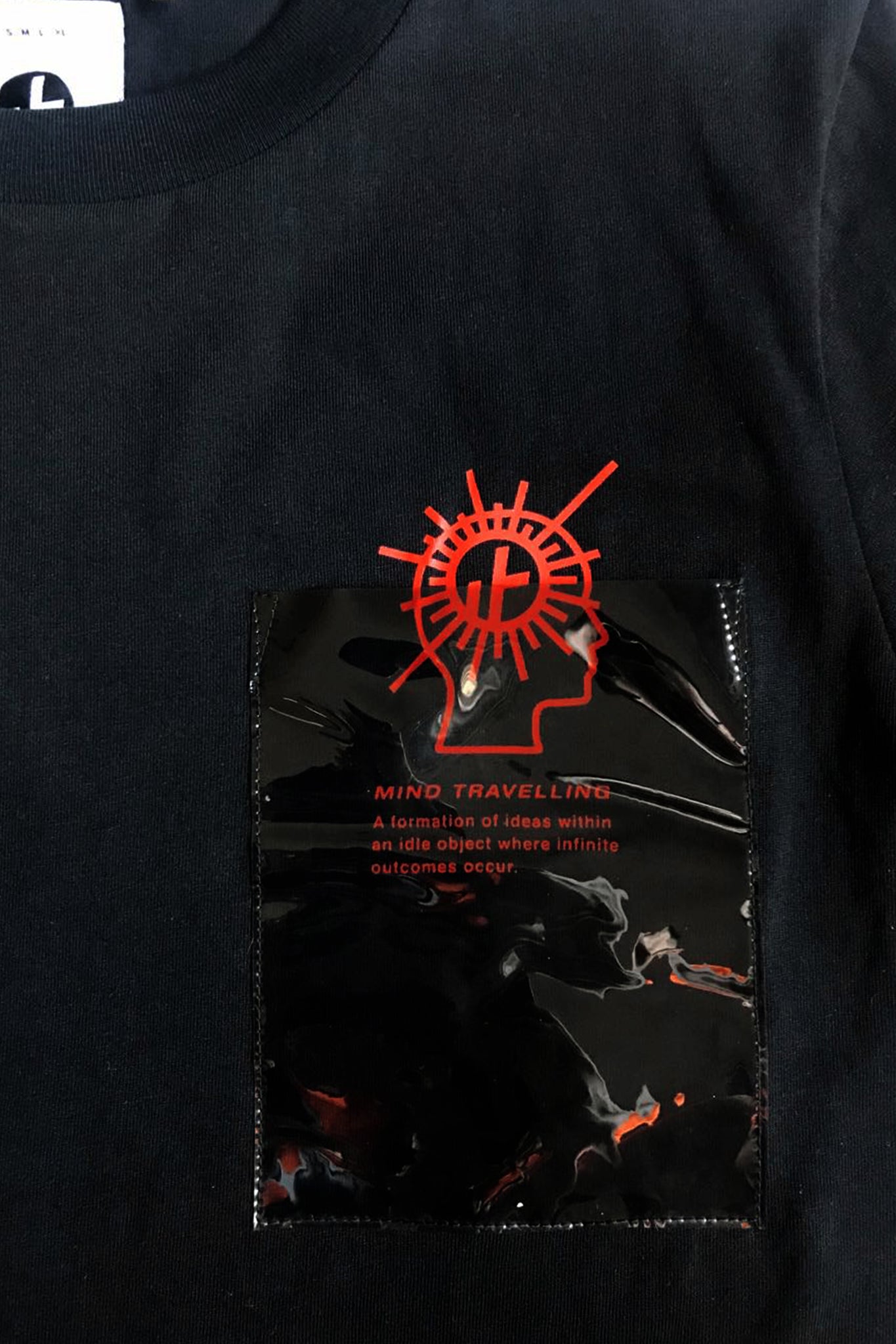 2. "Mind Travels" Pocket Tee