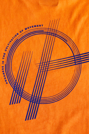 2. "Progression" Orange Tee