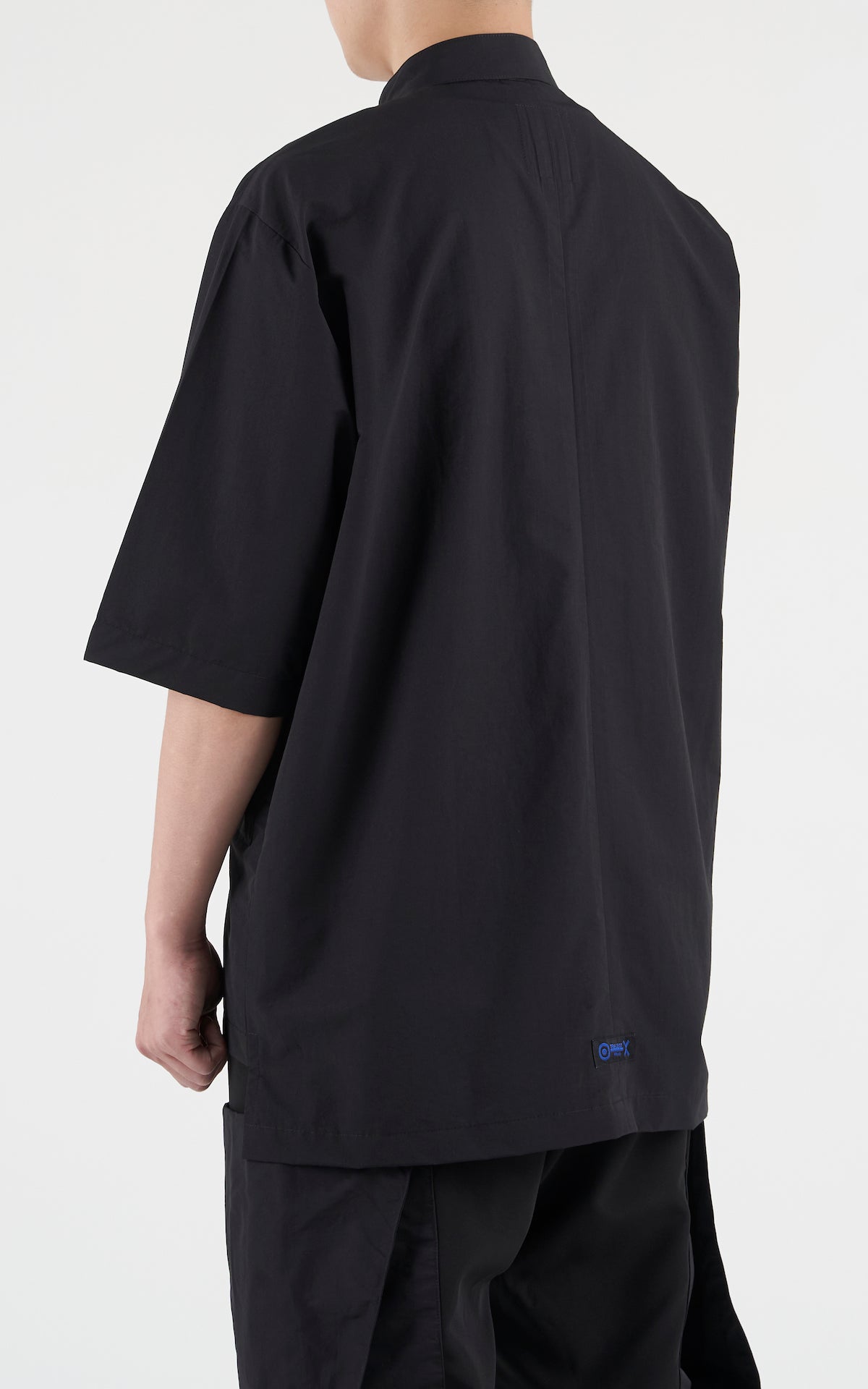 1. "ATREIDES" Black HD-Cotton Overshirt