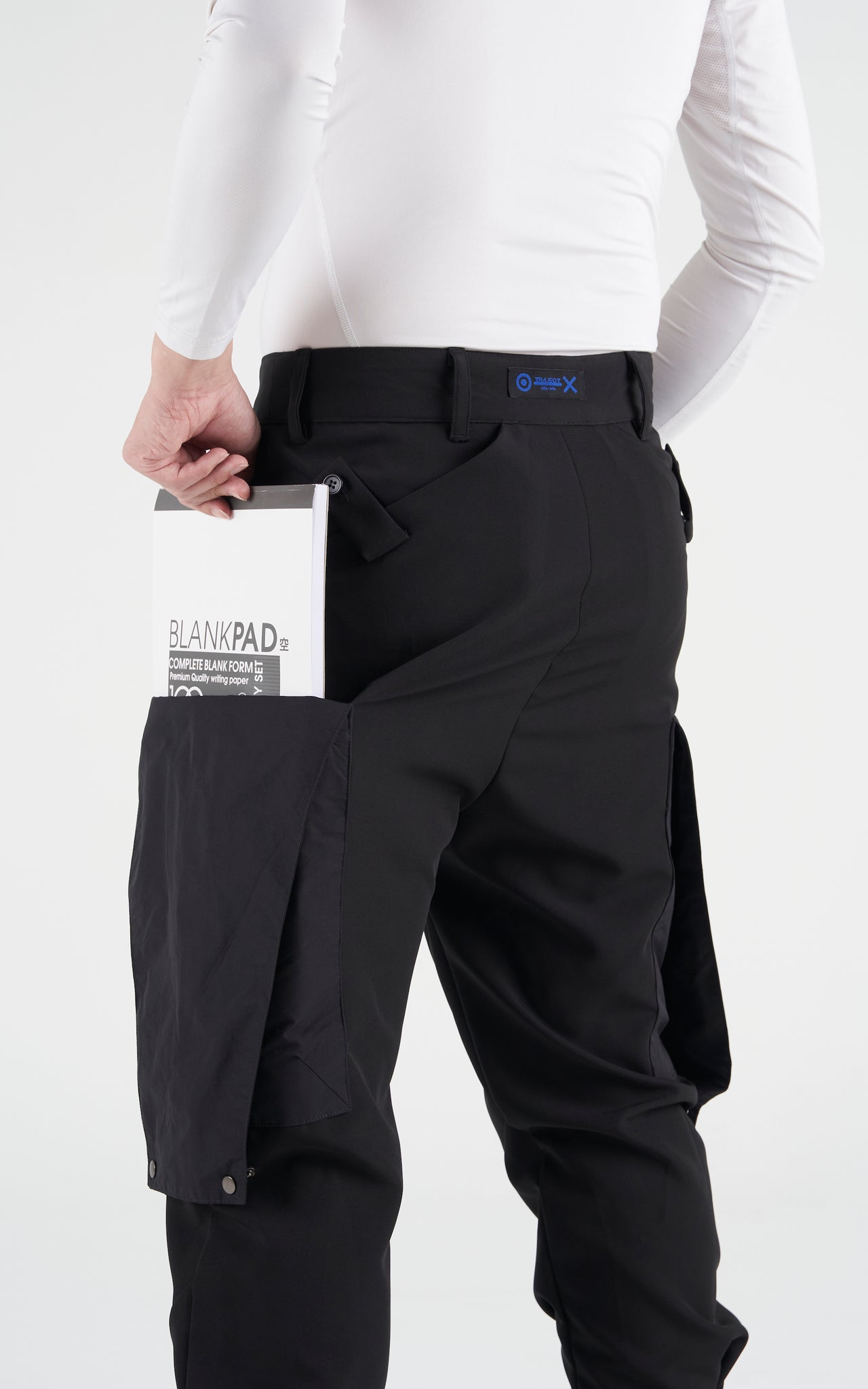Super Stretch Cargo Trousers - Fairlie Curved