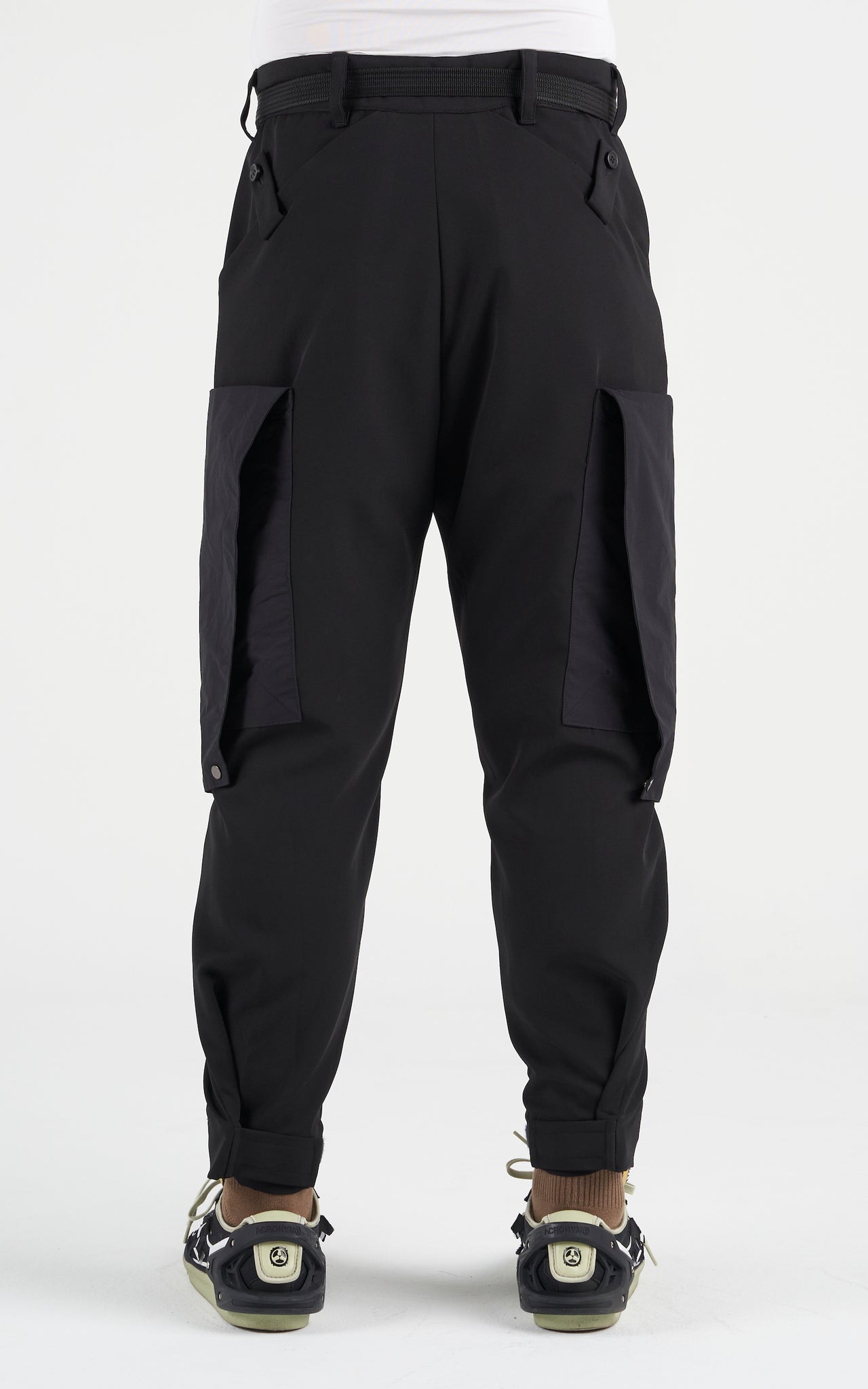 Men Casual Cargo Pants Trousers Straight Bottoms Multi Pockets Outdoor Work  Wear | eBay