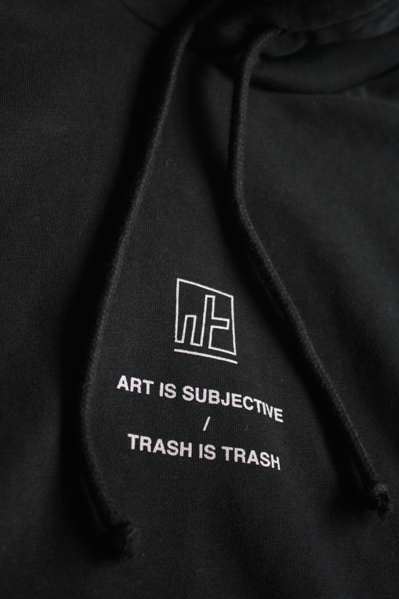 3. "TRASH IS TRASH" Double Hooded Hoodie