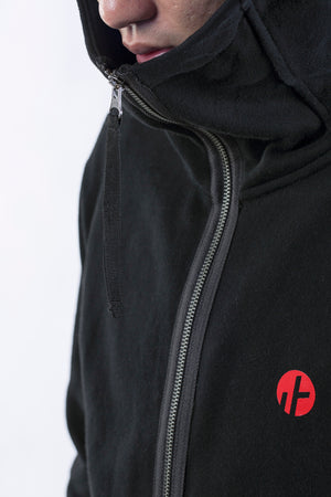 4. "Quietude" 2-Ways Zip Hoodie