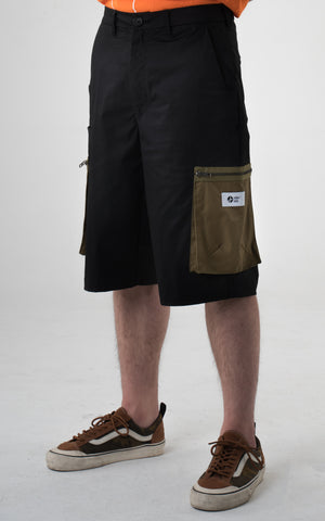 2. "Viridescent" Knee Length Cargo Pants